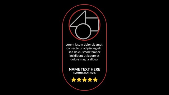 Gaming Review Testimonial Infographic Panel