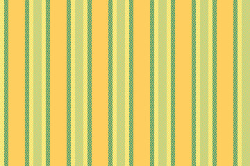 Obraz premium 40s textile vector vertical, hunter stripe texture pattern. Pastel background lines seamless fabric in amber and teal colors.