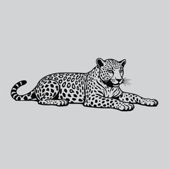 Powerful Leopard Head Artwork