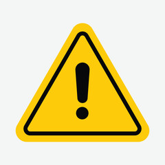 Warning Sign with Skull and Crossbones - Hazard Symbol, Yellow Triangle, Toxic or Dangerous Icon, Skeleton Graphic, Vector Illustration