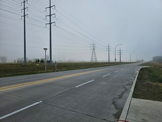 Fototapeta premium road in the city