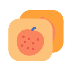 vector illustration of an apple pie