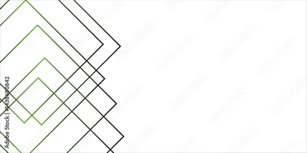 Poster abstract white background with green,gray lines. modern and dynamic seamless retro pattern business 