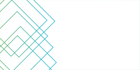 Abstract white background with green lines. Modern and dynamic seamless retro pattern business concept.banner design, illustration technology with line pattern. Digital technology and engineering .