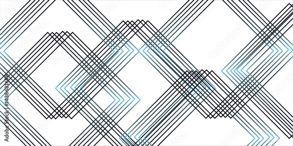 Poster abstract background with green & gray square shapes. futuristic architecture concept with digital ge