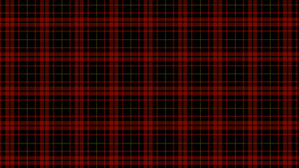 Red and black  plaid fabric texture background. Luxury plaid checkered seamless pattern.