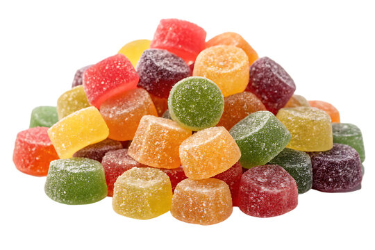 Assorted fruit jelly candy