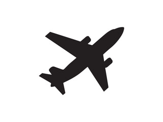 Simple vector illustration of a plane