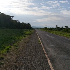 road in the countryside