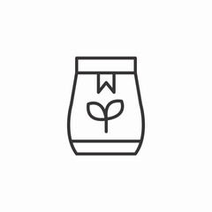 coffee beans icon sign vector