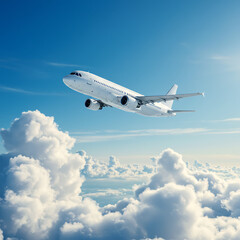 Obraz premium airplane in the sky