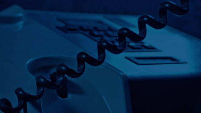 Person Picks Up Telephone In The Dark 2 Versions