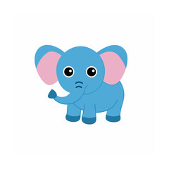 Naklejka premium Adorable Animal Vector Clipart Wildlife and Pets on White Background