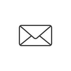 Envelope icon. Letter symbol modern, simple, vector, icon for website design, mobile app, ui. Vector Illustration