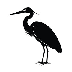 Obraz premium heron on the beach