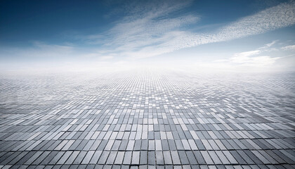 white perspective block stock photo