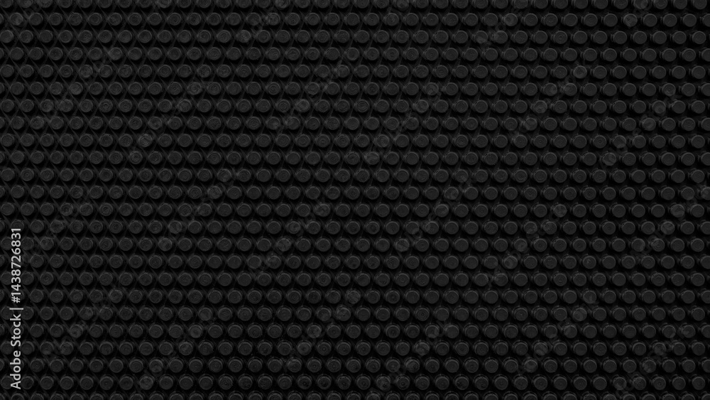 Poster A black texture background with many small dots. The dots are all the same size and are evenly spaced