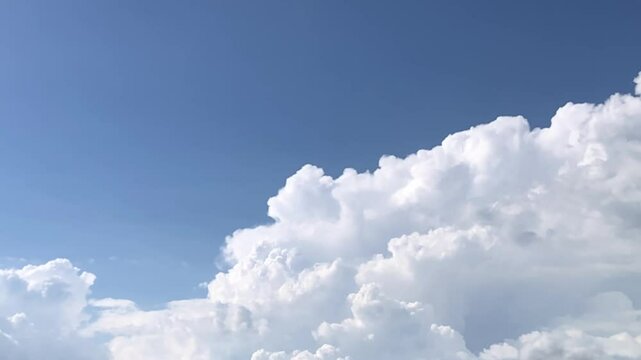 blue sky with clouds