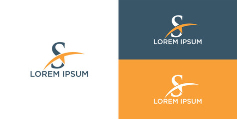 Logo design inspiration with the initial letter S
