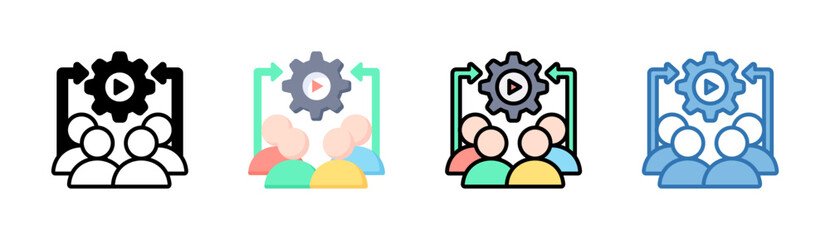 Team Building Icon