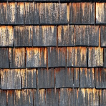 seamless weathered wood shingles texture for historic buildings and mountain lodges