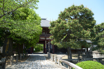 本法寺　仁王門　京都市上京区