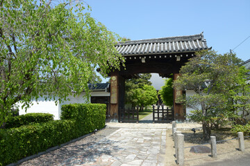 Obraz premium 妙顕寺 総門 京都市上京区