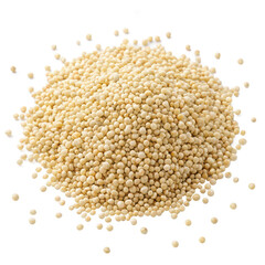 Quinoa grain isolated on white background png quinoa seeds png healthy food png superfood grain png nutrition source png transparent background image