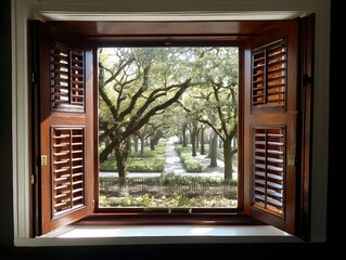 Step into History at Colonial Plantation Gallery Featuring Mahogany Framed Artifacts and Elegant Architectural Showpieces