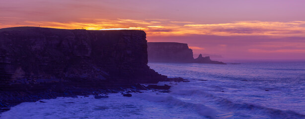 sunrise over the sea, Cantabria
