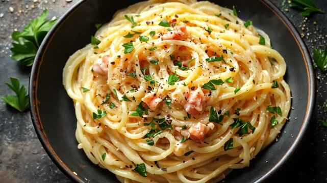 Creamy Carbonara Pasta Dish: A Delicious Italian Treat