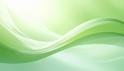 Pale green to white gradient with a soothing natural feel