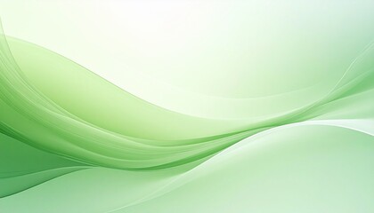 Pale green to white gradient with a soothing natural feel