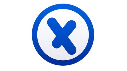 Obraz premium Rounded flat symbol for professional design projects and graphic illustrations