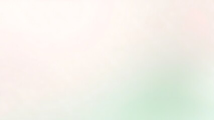 Fototapeta premium Dreamy Pastel Pink & Green Gradient Background: Noise Texture Abstract Horizontal Design for Web and