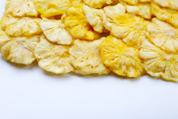 Sweet pineapple snack, Dried pineapples slices