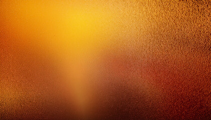 yellow orange brown background template design with grainy noise grungy spray texture empty space