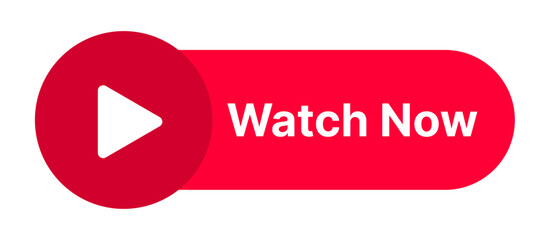 Watch now buttons. Watch video now button. Watch Now Video Play Button. Play video button. player symbol, play video vector illustration. Media player. video viewing.