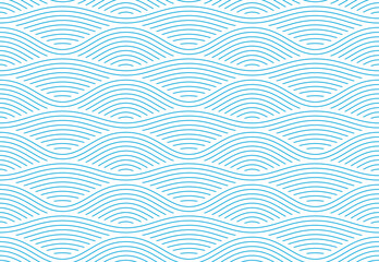 Abstract background with seamless wave pattern