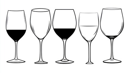 Wine Glass Types Illustrated (19)