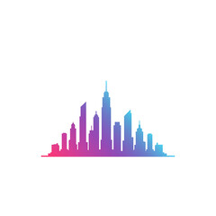 city skyline vector illustration
