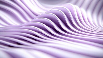 Abstract Purple Waves Smooth Curves And Lines Background