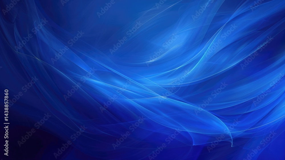 Poster abstract vertical blue light streaks. digital art for design and print. abstract image of blue gradi