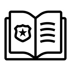 book Line Icon