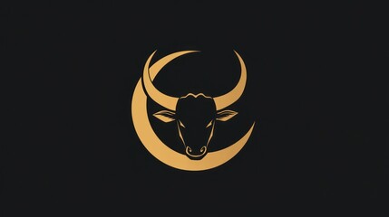 Taurus Zodiac Symbol Design