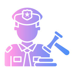 law Gradient icon