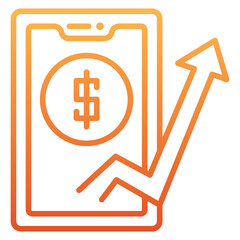 Gradient Monetization Icon