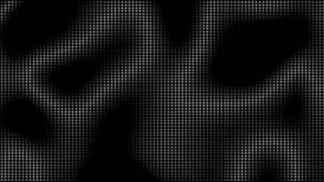 halftone dot wave  background. hd animated abstract dot pattern background texture. black dotted halftone animated. halftone dot motion background moving seamless loop animation..