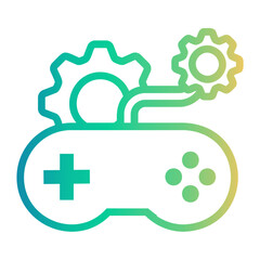 Obraz premium system Line Gradient Icon