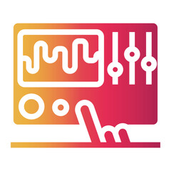 system Gradient icon